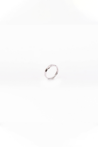 Silver Love Couple Ring