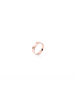 Rose Gold Minimal Couple Ring