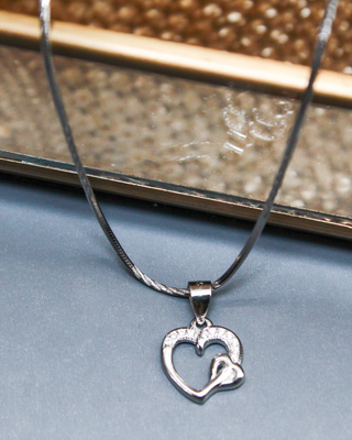 Silver Your Heart Pendant