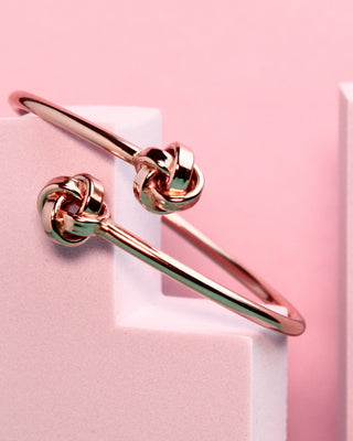 Rose Gold Knot Kada