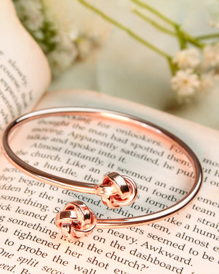 Rose Gold Knot Kada